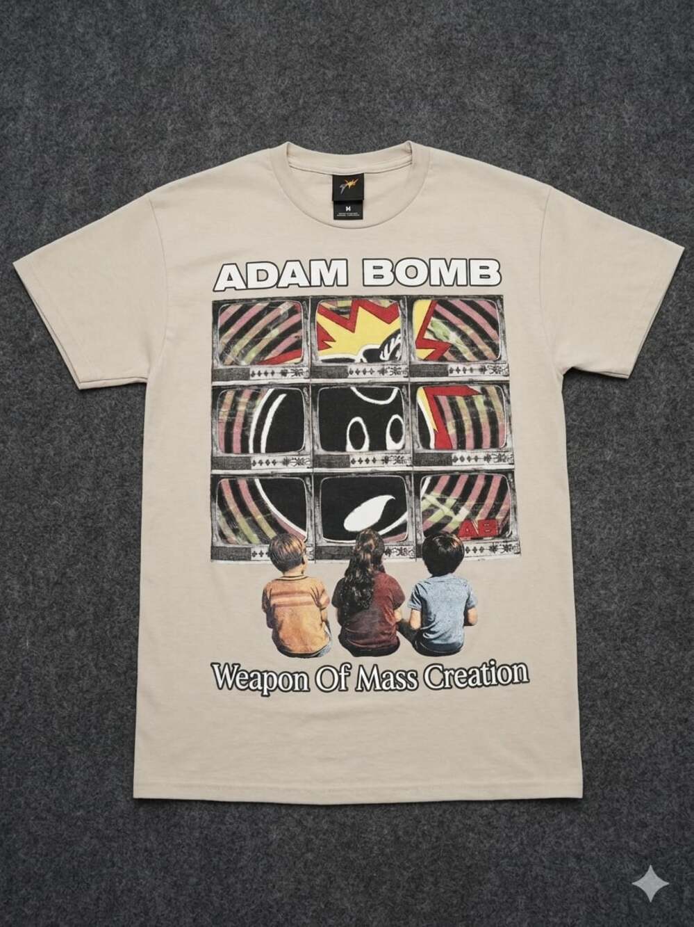 The Hundreds Adam Bomb Weapon Of Mass Creation Graphic T-Shirt Size M